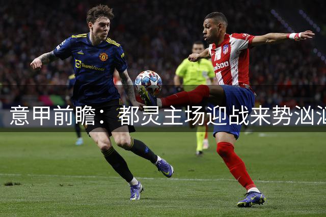 意甲前瞻：都灵主场迎战来势汹汹的AC米兰